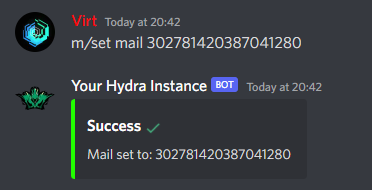 Setting Mail Guild