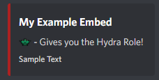 Example Embed