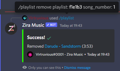 Removing Playlist Songs
